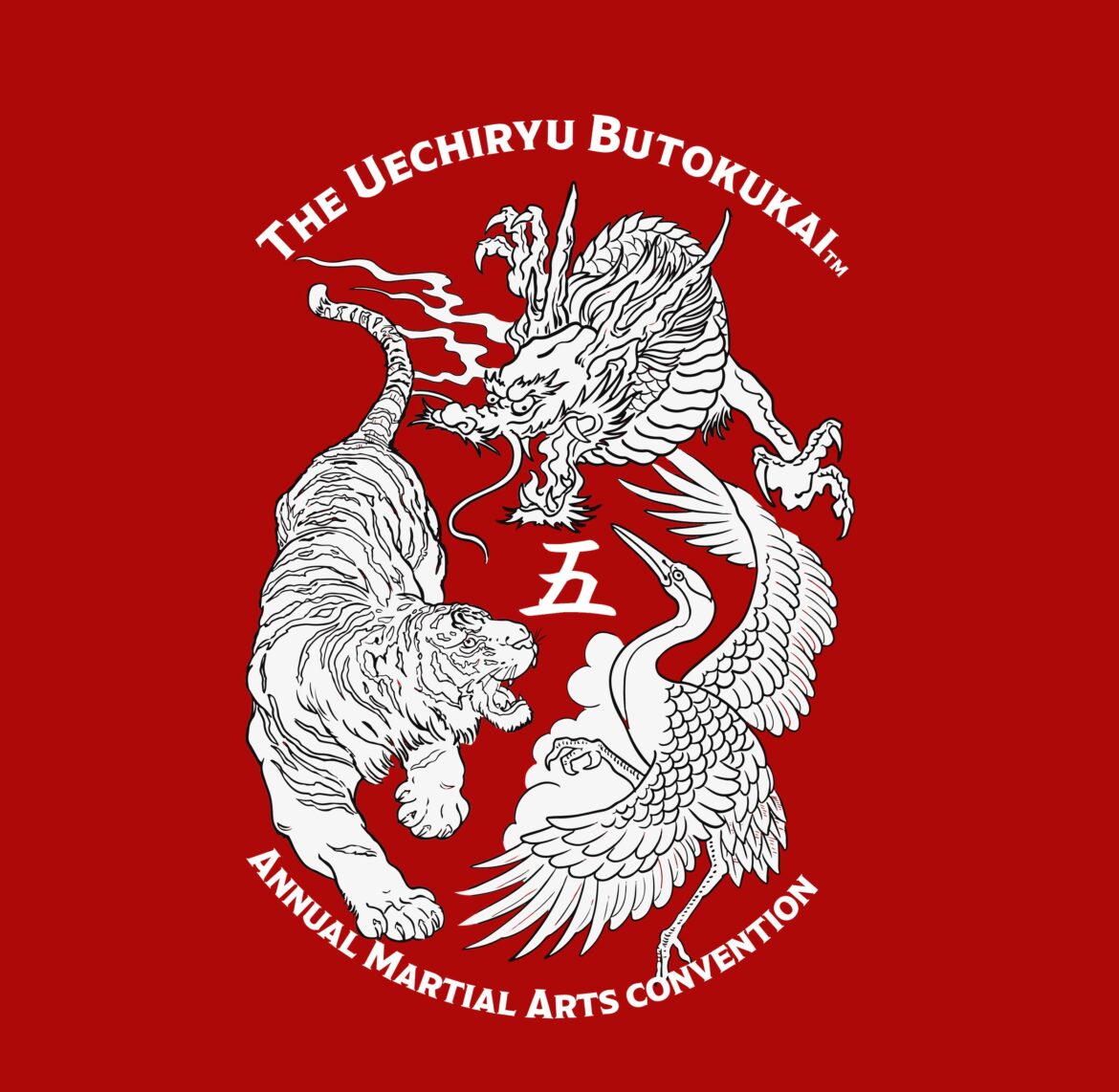 2025+Uechi-Con+Image+(Circle+Animals)+-+White